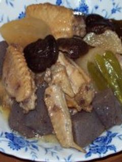 鶏手羽肉と大根の甘辛煮-レシピのメイン写真