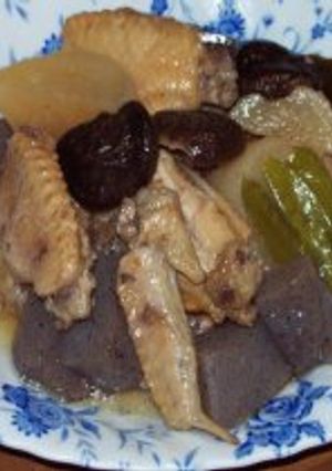 鶏手羽肉と大根の甘辛煮-レシピのメイン写真