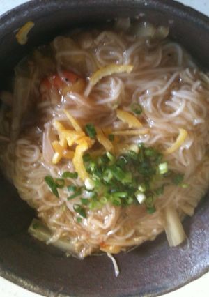 塩麹☆あんかけにゅう麺-レシピのメイン写真