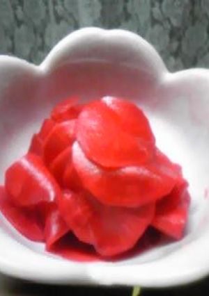 紅大根の甘酢-レシピのメイン写真
