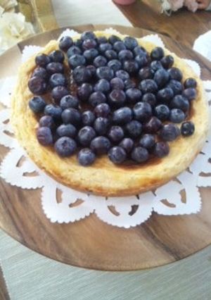 絶賛されるベイクドチーズケーキ-レシピのメイン写真