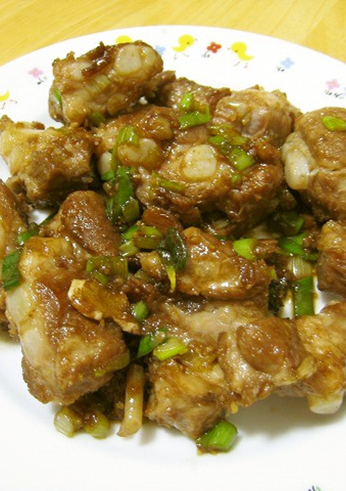 豚軟骨の甘酢炒め-レシピのメイン写真