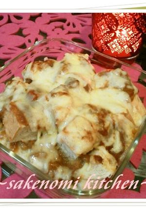 カレーパングラタン♪-レシピのメイン写真