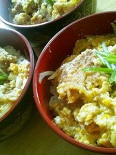 高野豆腐でトンカツでカツ丼-レシピのメイン写真