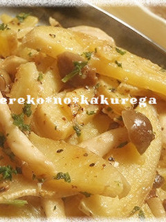 簡単&美味★新ジャガとシメジの塩麹炒め★-レシピのメイン写真