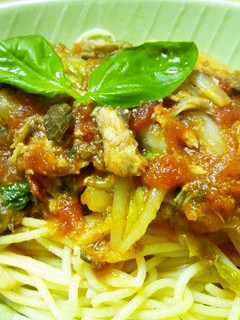 缶詰でパスタ-レシピのメイン写真