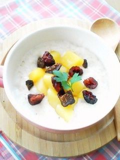 オートミールの甘いお粥-レシピのメイン写真