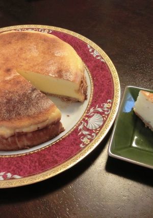 基本のベイクドチーズケーキ♫-レシピのメイン写真