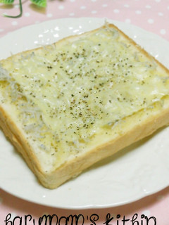 *オリーブオイルdeしらすトースト*-レシピのメイン写真