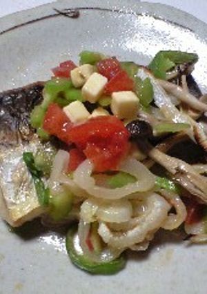 鰆の野菜ソース-レシピのメイン写真