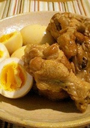 圧力鍋で手羽元のにんにく醤油煮-レシピのメイン写真