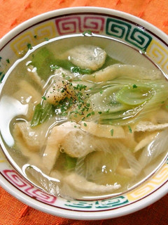 油揚げのスープ-レシピのメイン写真