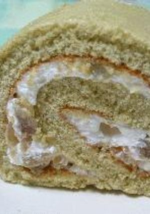 抹茶ロールケーキ-レシピのメイン写真