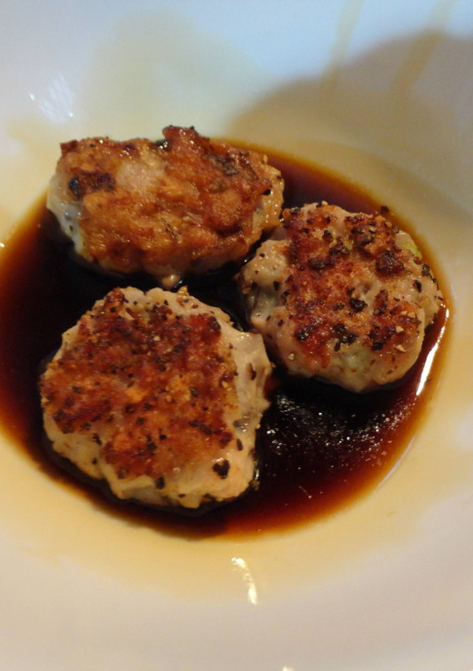 簡単♪蓮根と鶏ミンチの団子♪(お弁当編)-レシピのメイン写真