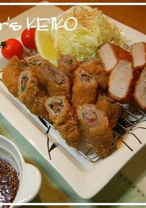 【農家のレシピ】ロールかつ梅風味-レシピのメイン写真