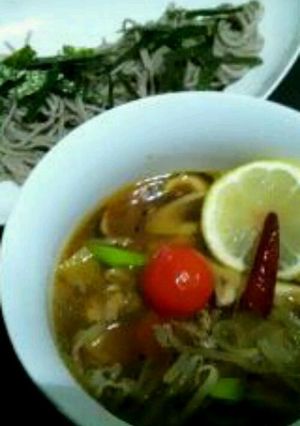 辛うまっ!野菜つけ蕎麦-レシピのメイン写真