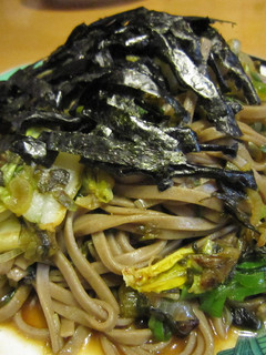 ランチに!袋めんで焼きお蕎麦!!-レシピのメイン写真