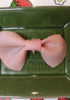 ハムで♥リボン♥-レシピのメイン写真