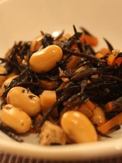 大豆たっぷりのひじきの煮もの-レシピのメイン写真