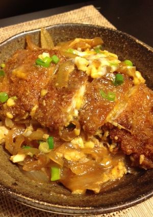 簡単本格！卵と～ろとろのカツ丼♪-レシピのメイン写真