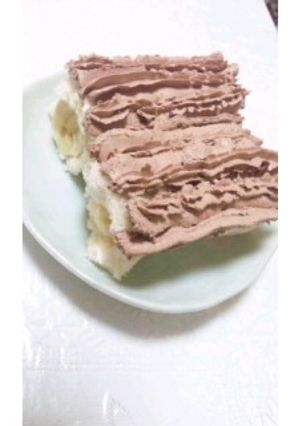 食パンで簡単ロールケーキ♪-レシピのメイン写真