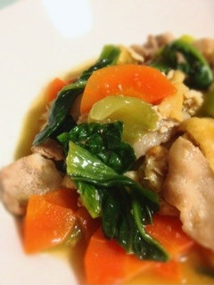 ちんげん菜の炒めもの-レシピのメイン写真