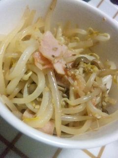ハムもやし炒め-レシピのメイン写真