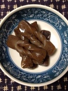 ピリ辛こんにゃく煮-レシピのメイン写真