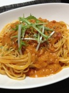 ☆簡単☆蟹のトマトクリームパスタ-レシピのメイン写真