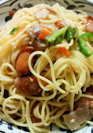 塩糀でスパイシーパスタ-レシピのメイン写真