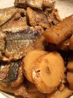 さんまとごぼうのお酢煮-レシピのメイン写真