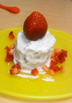 BFで作る苺のショートケーキ離乳食後期~-レシピのメイン写真