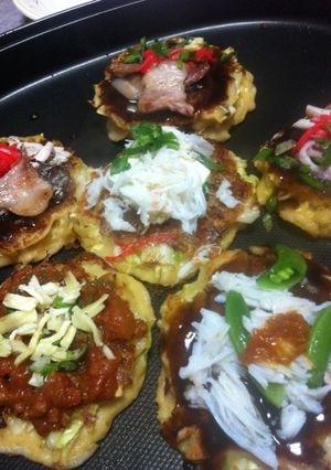 ポテサラdeお好み焼き-レシピのメイン写真