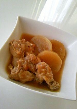 鶏手羽元と大根のあっさり煮-レシピのメイン写真