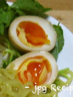 ラーメンに合う煮玉子(味玉)-レシピのメイン写真