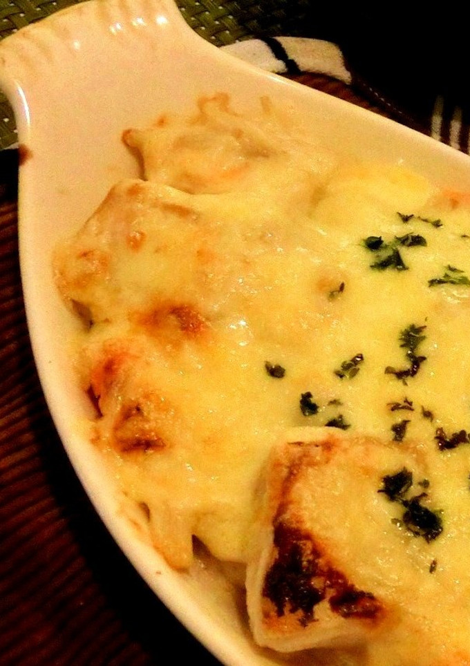 長芋と鮭と餅の和風グラタン-レシピのメイン写真