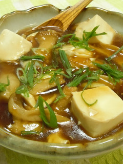 豆富とエリンギのオイスターあんかけ-レシピのメイン写真