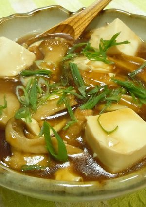 豆富とエリンギのオイスターあんかけ-レシピのメイン写真