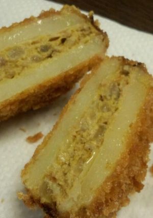 カレー風味ジャガはさみ揚げ-レシピのメイン写真