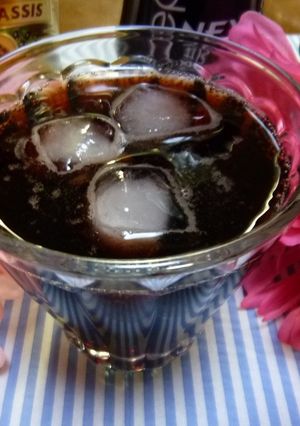 お酒が苦手でも大丈夫♪カシスコーラ-レシピのメイン写真