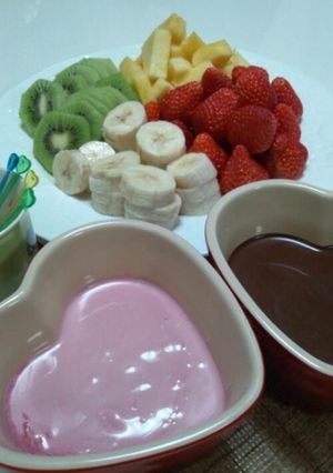 チョコレートフォンデュ-レシピのメイン写真