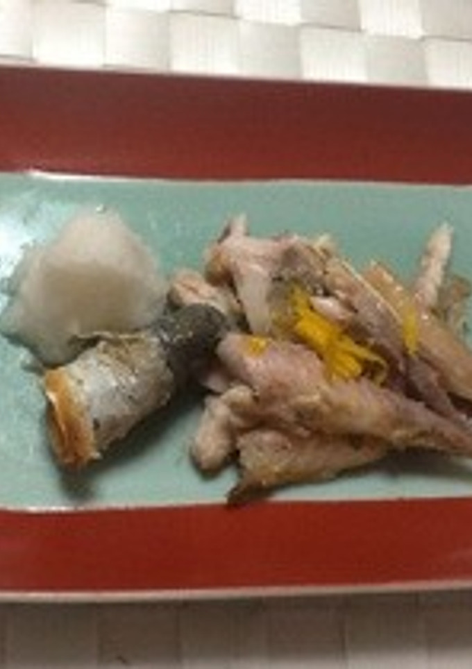 アジの干物を残さずいただく方法-レシピのメイン写真