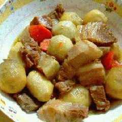 รูปของ 豚バラと里芋のうま煮