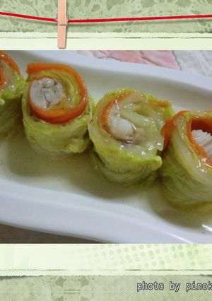 塩麹鱈で野菜巻きあんかけ-レシピのメイン写真