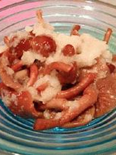 辛味大根となめこの小鉢-レシピのメイン写真