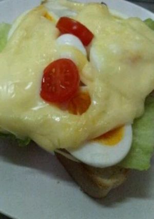 朝食にぴったり☆栄養満点たまごトースト-レシピのメイン写真