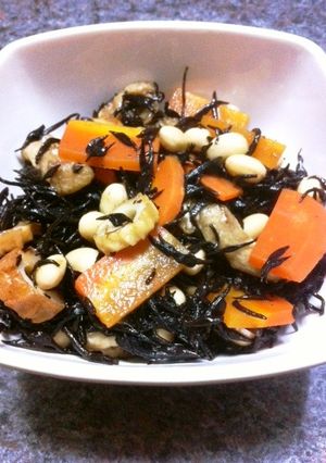 おふくろの味！ひじきの煮物-レシピのメイン写真