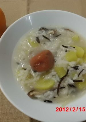 冷やご飯の塩麹がゆ-レシピのメイン写真