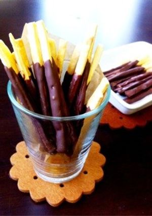 生地から作るチョコポッキー♪-レシピのメイン写真