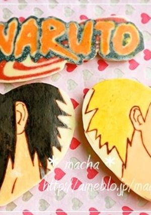 ＊キャラチョコの作り方＊NARUTO編-レシピのメイン写真
